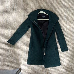 Green Club Monaco Shawl Collar Wool Jacket